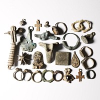 Roman and Later Bronze Artefact Group