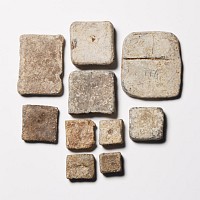Roman Lead Weight Group