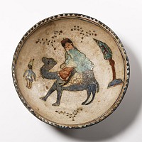 Iranian Bowl with Camel Rider