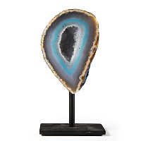 Natural History - Dyed Agate on Stand