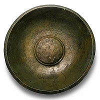 Byzantine Liturgical Bronze Bowl with Figures