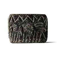 Large Western Asiatic Stone Stamp Seal