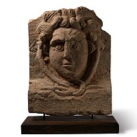 Eastern Roman Stone Relief of Medusa