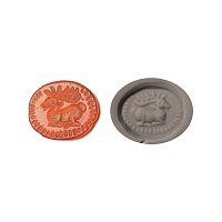 Sassanian Stag Gemstone