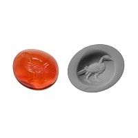 Sassanian Carnelian Eagle Gemstone