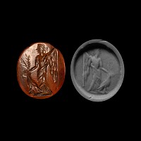 Roman Carnelian Victory Gemstone