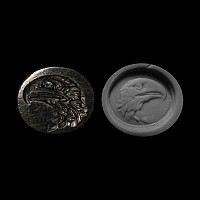 Roman Intaglio Gemstone with Eagle