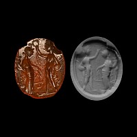 Roman Carnelian Figural Gemstone