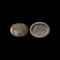 Onyx Gemstone with Hercules