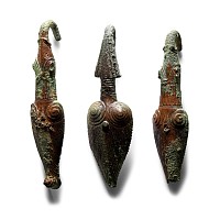 Etruscan Bronze Armoured Belt Hook Collection