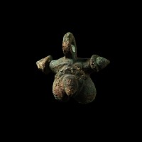 Roman Bronze Phallic Amulet