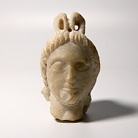 Graeco-Parthian Marble Head of a Divinity