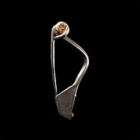 Iron Age Celtic Silver La Tène III Fibula