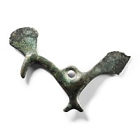 Archaic Greek Bronze Bird-Shaped Pendant