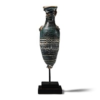 Phoenician Marvered Glass Amphoriskos