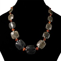 Western Asiatic Stone Bead Necklace