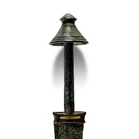 Amarlu Bronze Dagger with Bell-shaped Pommel