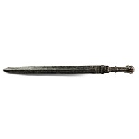 Pre-Achaemenid Bronze Short Sword with Bifurcated Pommel