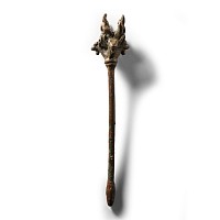 Luristan Bronze Implement with Antelope Heads