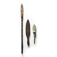 Luristan Bronze Arrowhead Group