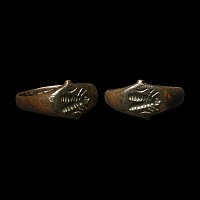 Roman Bronze Ring with Artemis Bee