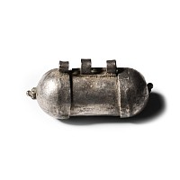 Roman Silver Container Pendant