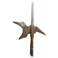 German Socketted Iron Halberd