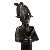 Egyptian Bronze Statuette of Osiris