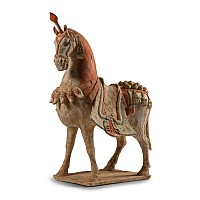Exceptional Chinese Northern Wei Caparisoned Horse