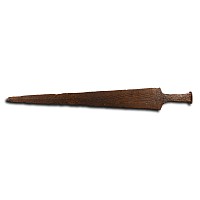 Scythian Iron Akinakes Sword with Decorations
