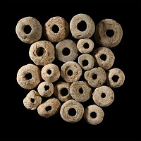 Medieval Lead Spindle Whorl Weight Group