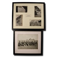 Original Photographs of Abu Simbel and Pyramids