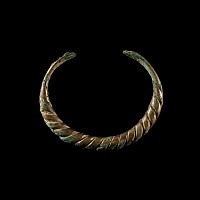 Viking Age Twisted Bronze Bracelet