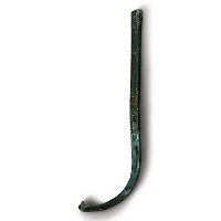 Roman Decorated Athlete's Bronze Strigil