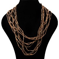 African Terracotta Bead String Group