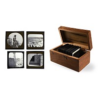 Historic Collection of Fourteen Original Slides of Egyptian Archaeological Sites