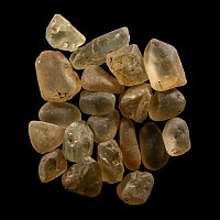 Natural History - Yellow Topaz Mineral Specimen Group [20]