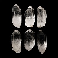Natural History - Large Quartz Rock Crystal Point Group [6]
