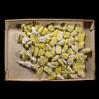 Natural History - Box of Yellow Sulphur Specimens [73]