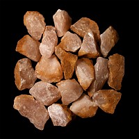 Natural History - Medium 'Rusty' Rose Quartz Mineral Specimen Group [20]