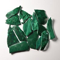 Natural History - Polished Malachite Sheet Collection [14]
