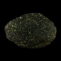 Natural History - Large Historic Roman 'Spartan Basalt' Cut & Polished Green Porphyry Sheet
