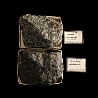 Natural History - Historic Boxed Troctolite and Eucrite Mineral Samples From Aberdeenshire and Ardnamurchan [2]