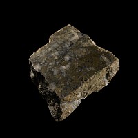 Natural History - Cut and Polished Pyrite Crystal Block