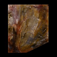 Natural History - Cut and Polished Agate and Amethyst Mineral Specimen Slab