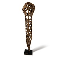 New Guinea Woven Cowrie Marriage Headdress