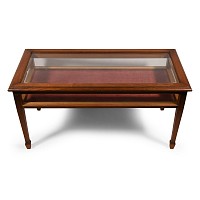 Mahogany Display Cabinet