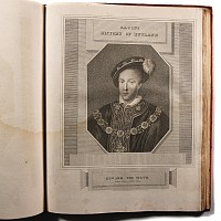 General Books - Rapin's History of England Plate Atlas in Royal Binding