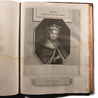 General Books - Rapin's History of England Plate Atlas in Royal Binding