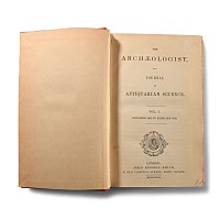 Archaeological Books - The Archaeologist, and Journal of Antiquarian Science, Nos.1-10, Volume I